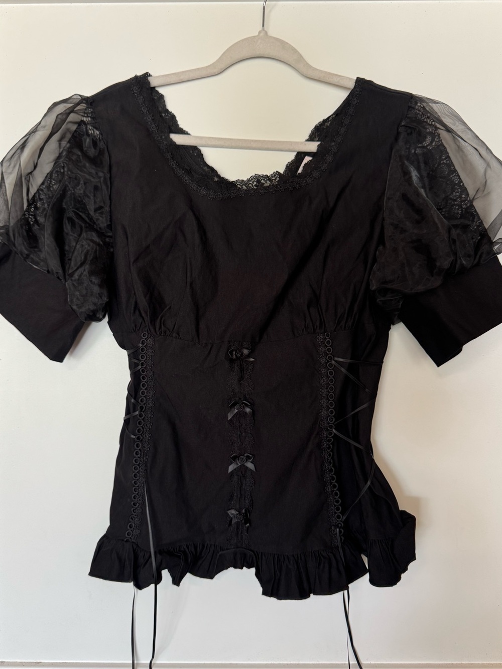 Ren Faire top with corset